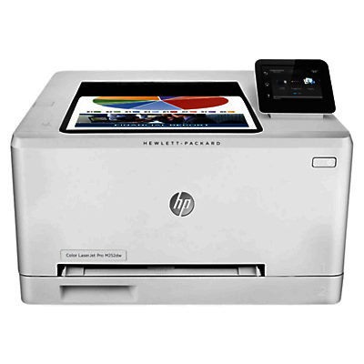 HP LaserJet Pro M252dw Wireless Colour Laser Printer, White HP LaserJet Pro M252dw Wireless Colour Laser Printer, White
